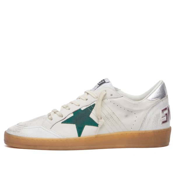 

Кожаные кроссовки Ball Star Golden Goose, белый