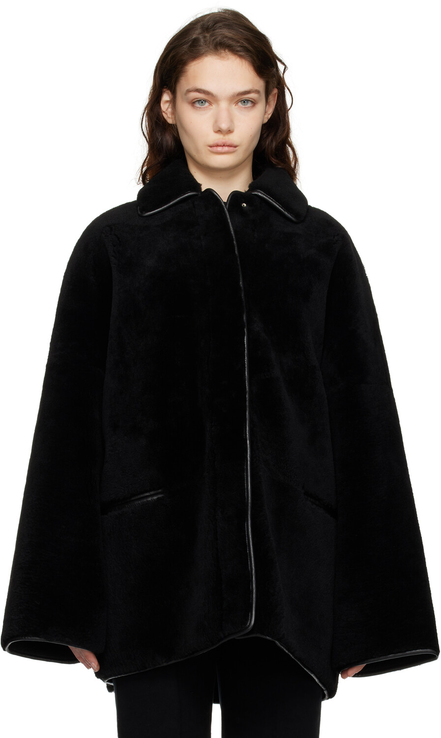 

Куртка из овчины Teddy Overshirt TOTEME