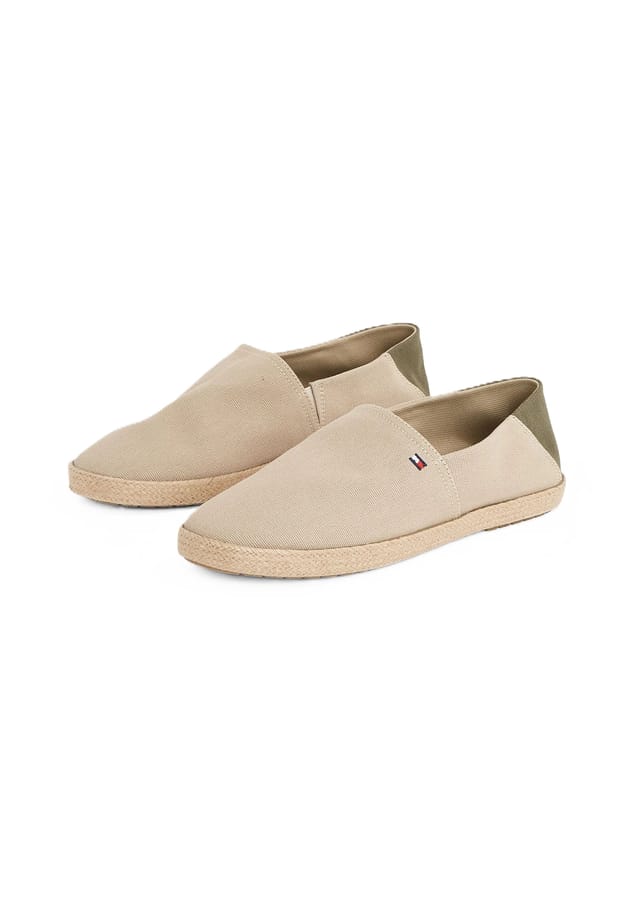 

Хлопковые эспадрильи Tommy Hilfiger, бежевый