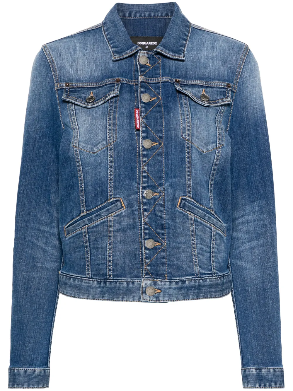 

Джинсовая куртка DSQUARED2, синий