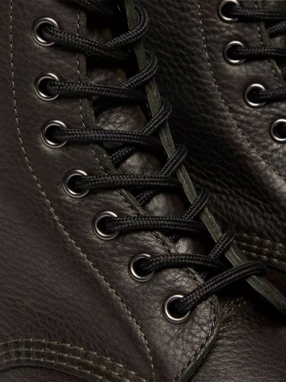 Мужские ботинки Dr. Martens 1460 Pascal из зернистой кожи, коричневый — фото 3