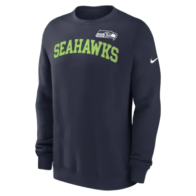 

Толстовка Nike Seattle Seahawks Club, темно-синий