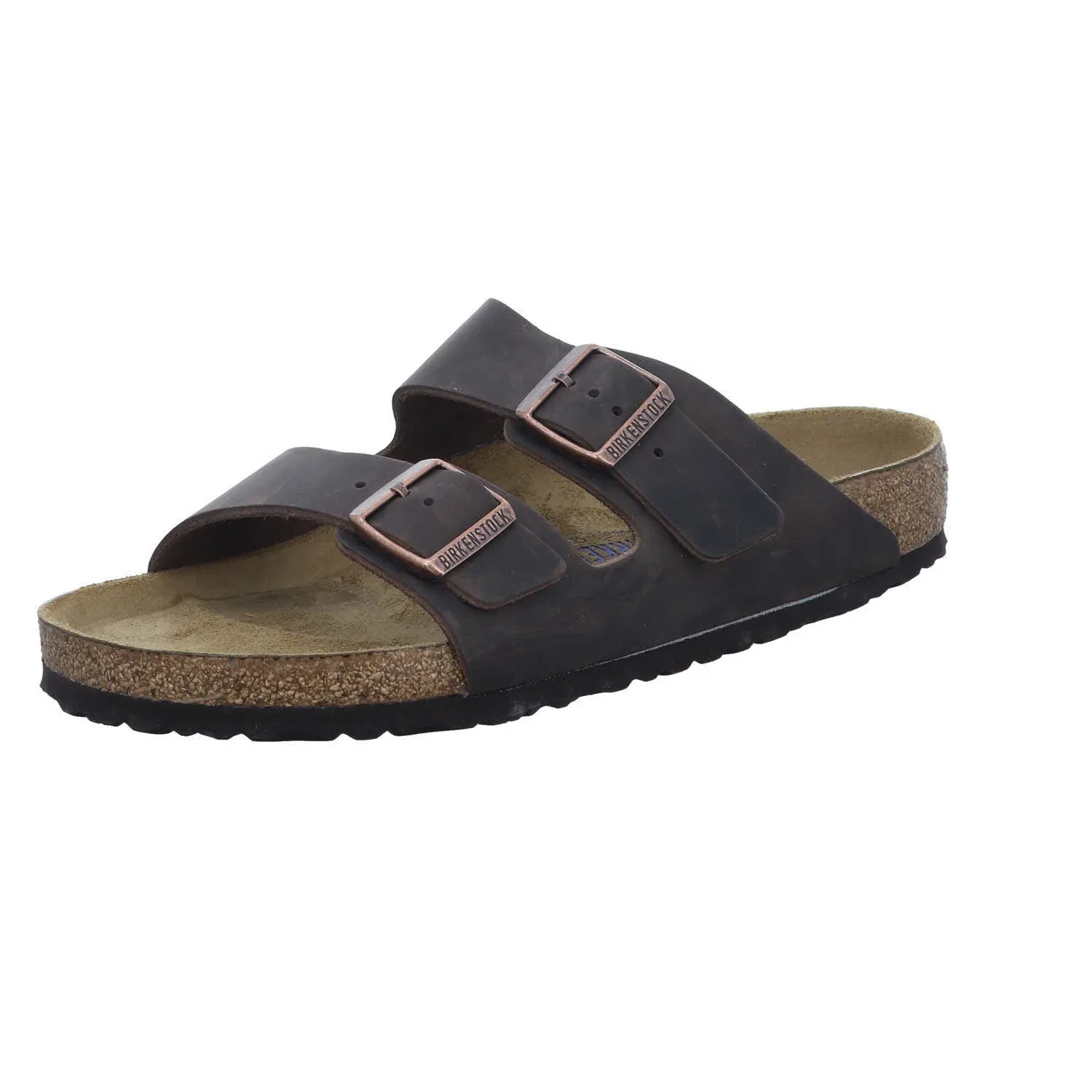 Домашние тапочки из нубука Birkenstock, коричневый