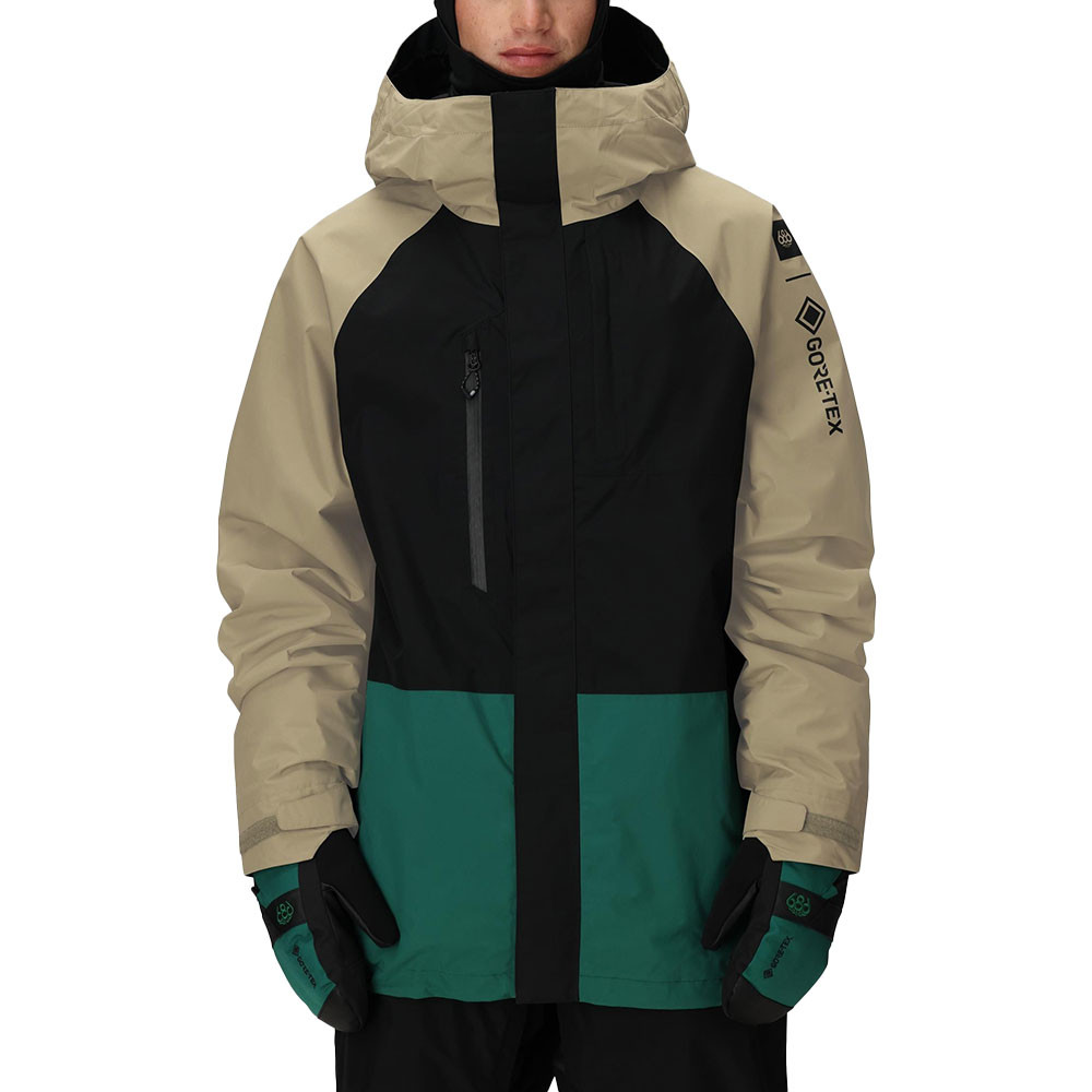 

Куртка для сноуборда 686 GORE-TEX Core Shell (мужская), Sage Colorblock