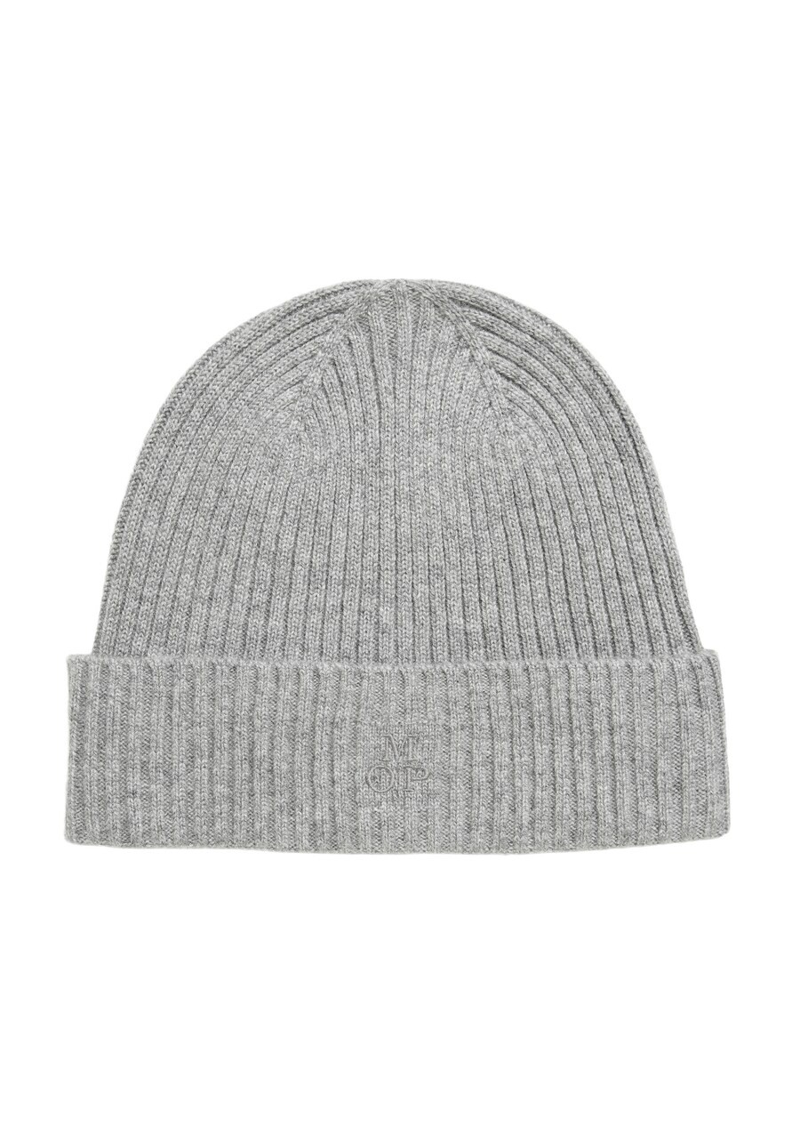 

Шапка Marc O'Polo Beanie, пятнистый серый
