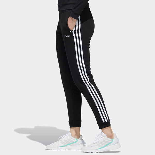 Штаны спортивные с тремя полосками neo essential Adidas, черный — фото 4
