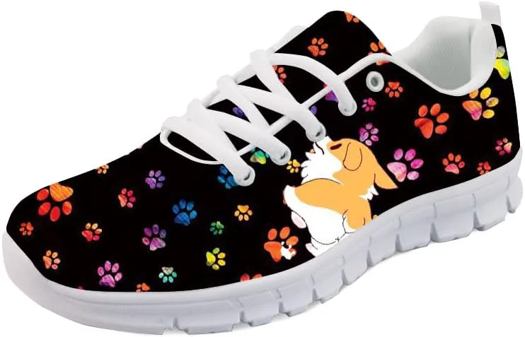 

Легкие дышащие кроссовки Forchrinse с леопардовым принтом для ходьбы, спорта, тренажерного зала и бега для мужчин и женщин