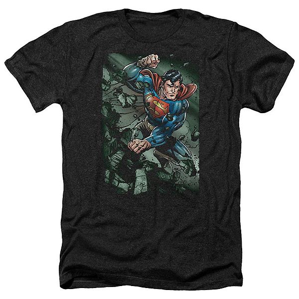 

Футболка взрослая heather Superman indestructible Licensed Character