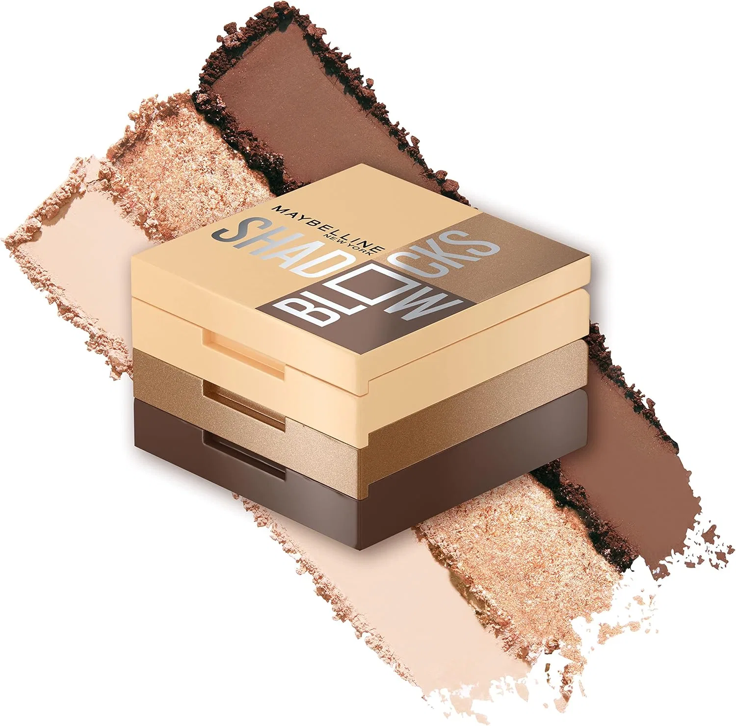 Тени для век Maybelline New York Shadow Block, оттенок 30 North 3rd & Bedford Ave, 2.268 г