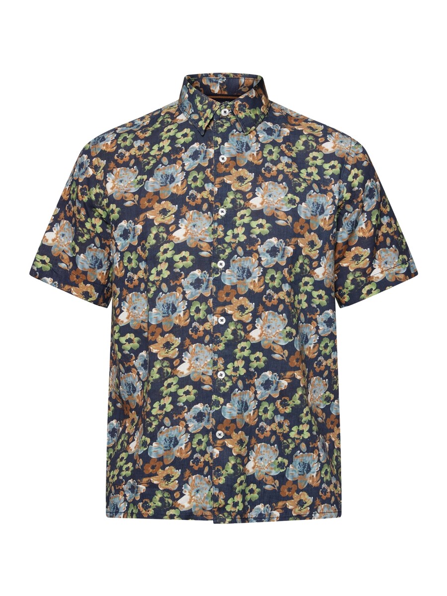 

Рубашка на пуговицах классического кроя Signal Hugo, Night Blue