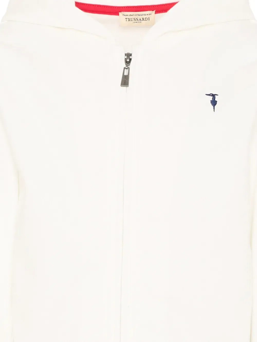 Толстовка на молнии Trussardi Junior, белый — фото 3