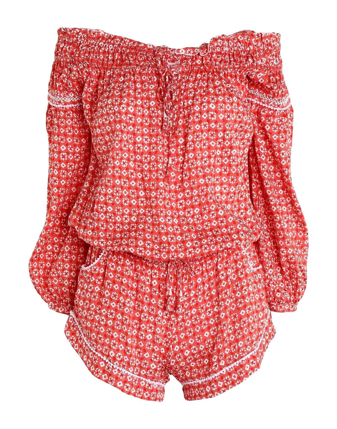 

Комбинезон Poupette St Barth, красный