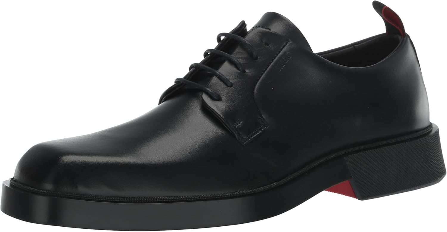 

Мужские дерби HUGO Iker квадратные оксфорды, синий