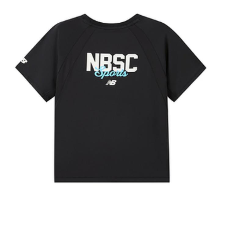 New Balance Футболка NBSC черная для детей 3-7 лет — фото 3