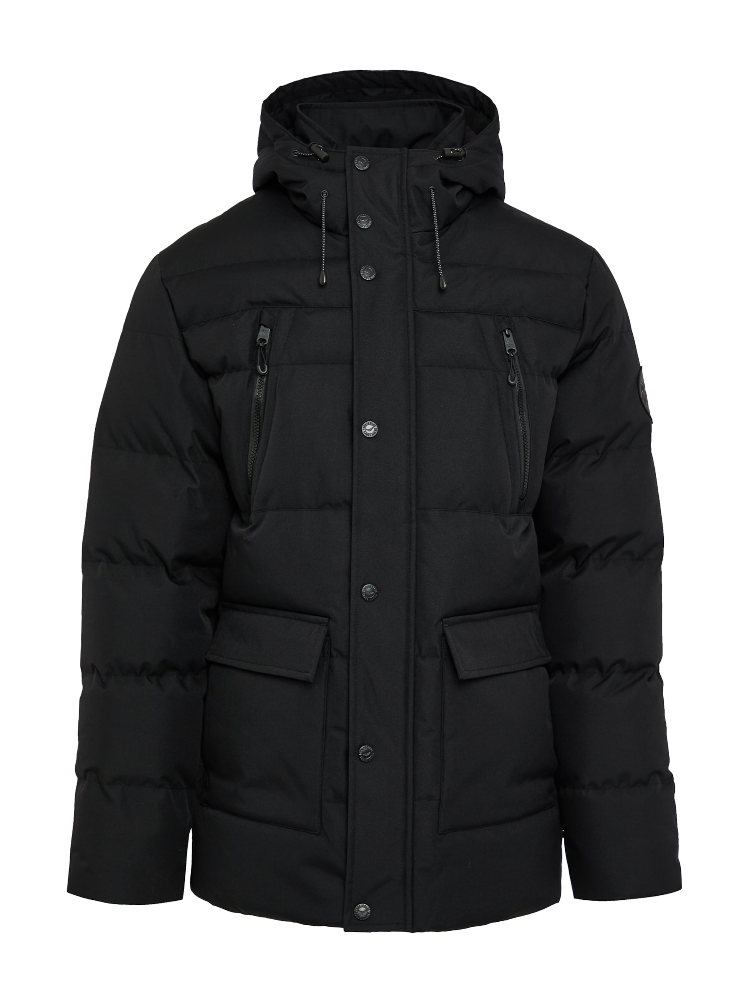 

Threadbare Куртка для межсезонья 'Jackton' в черном цвете