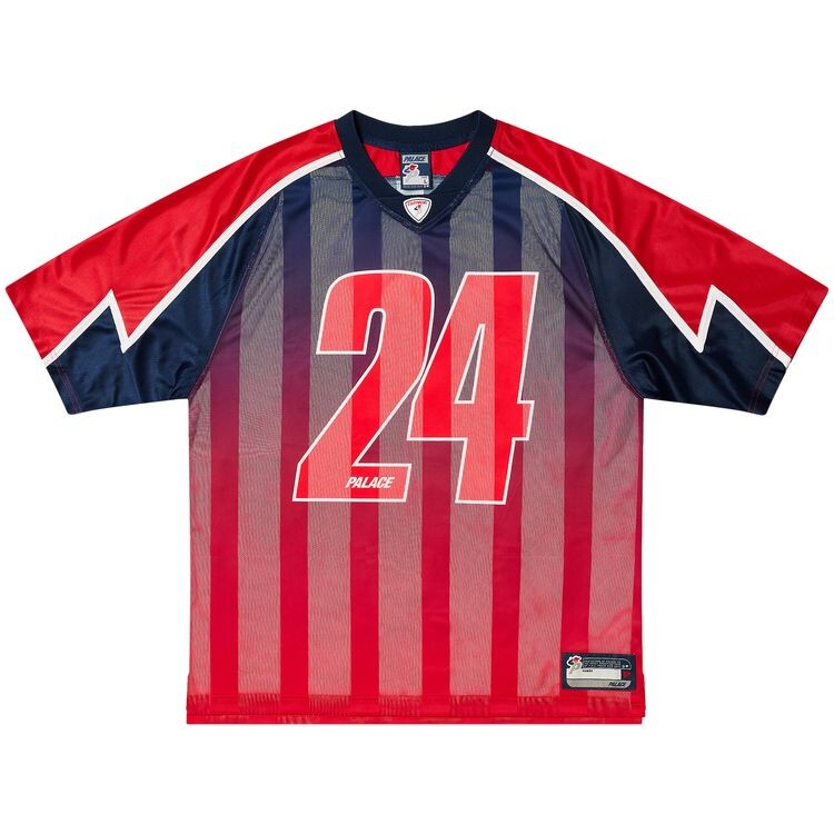 

Джерси Palace Meshy Stripe Jersey Red/Navy, красный