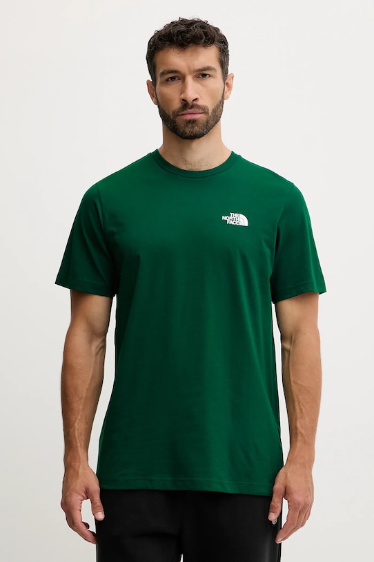 

Футболка Simple Dome The North Face, зеленый