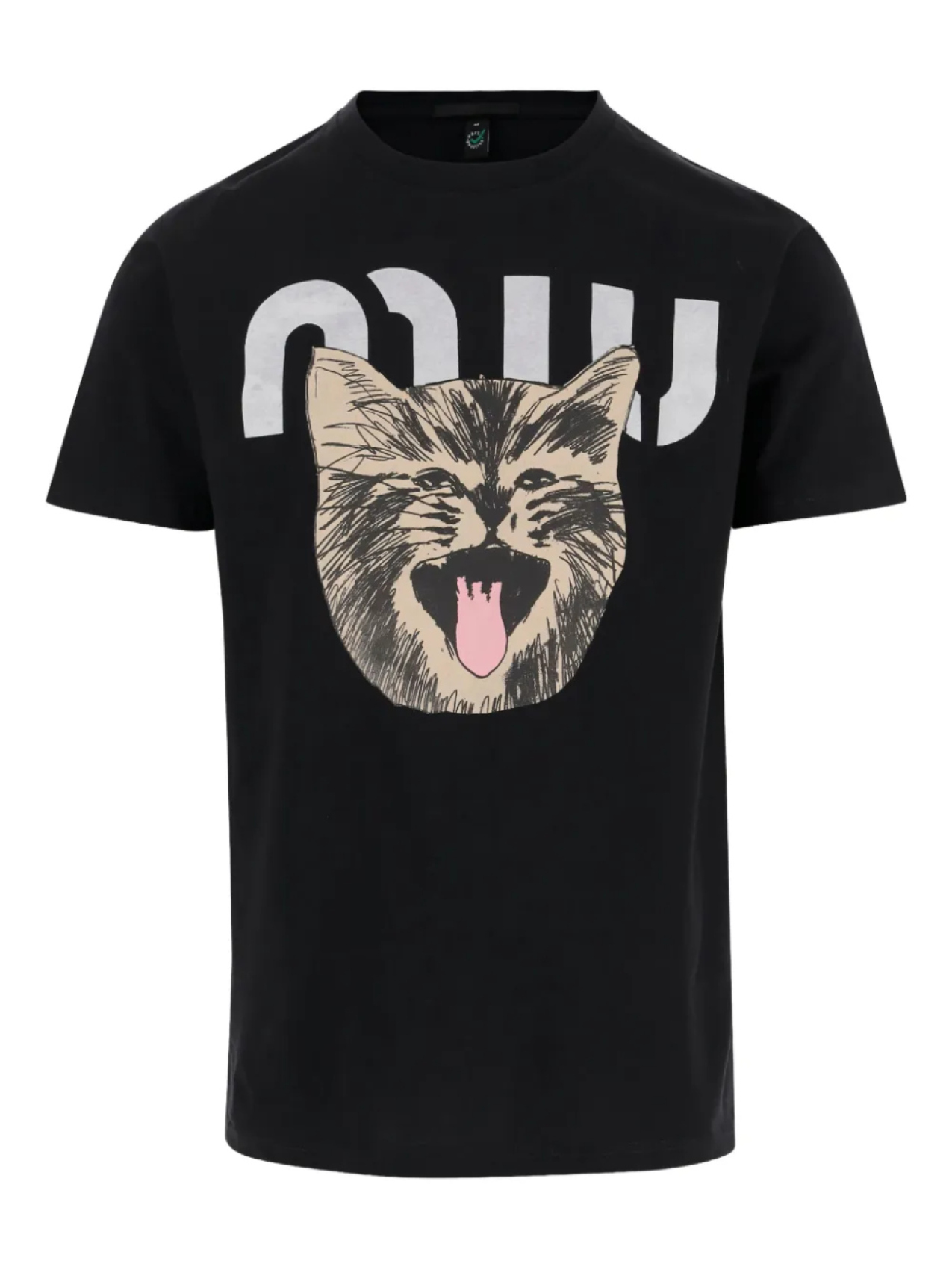 

Black Score cotton Футболка, черный