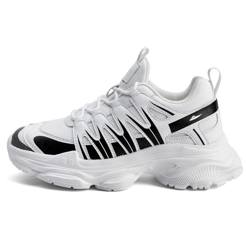 

Kuding Мужские белые противоскользящие дышащие низкие массивные кроссовки с увеличенной высотой [увеличение роста: 8 см], цвет White[Height Increase: 8 Cm]