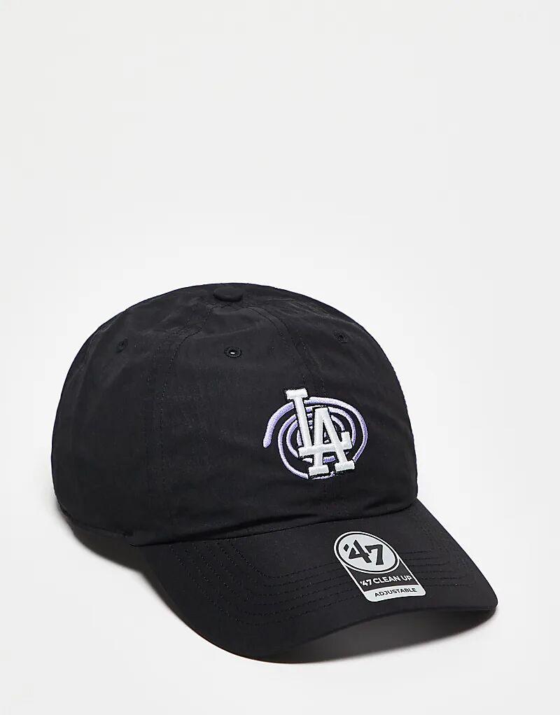 

Кепка 47 Brand LA Dodgers с пузырьковым мотивом, черная