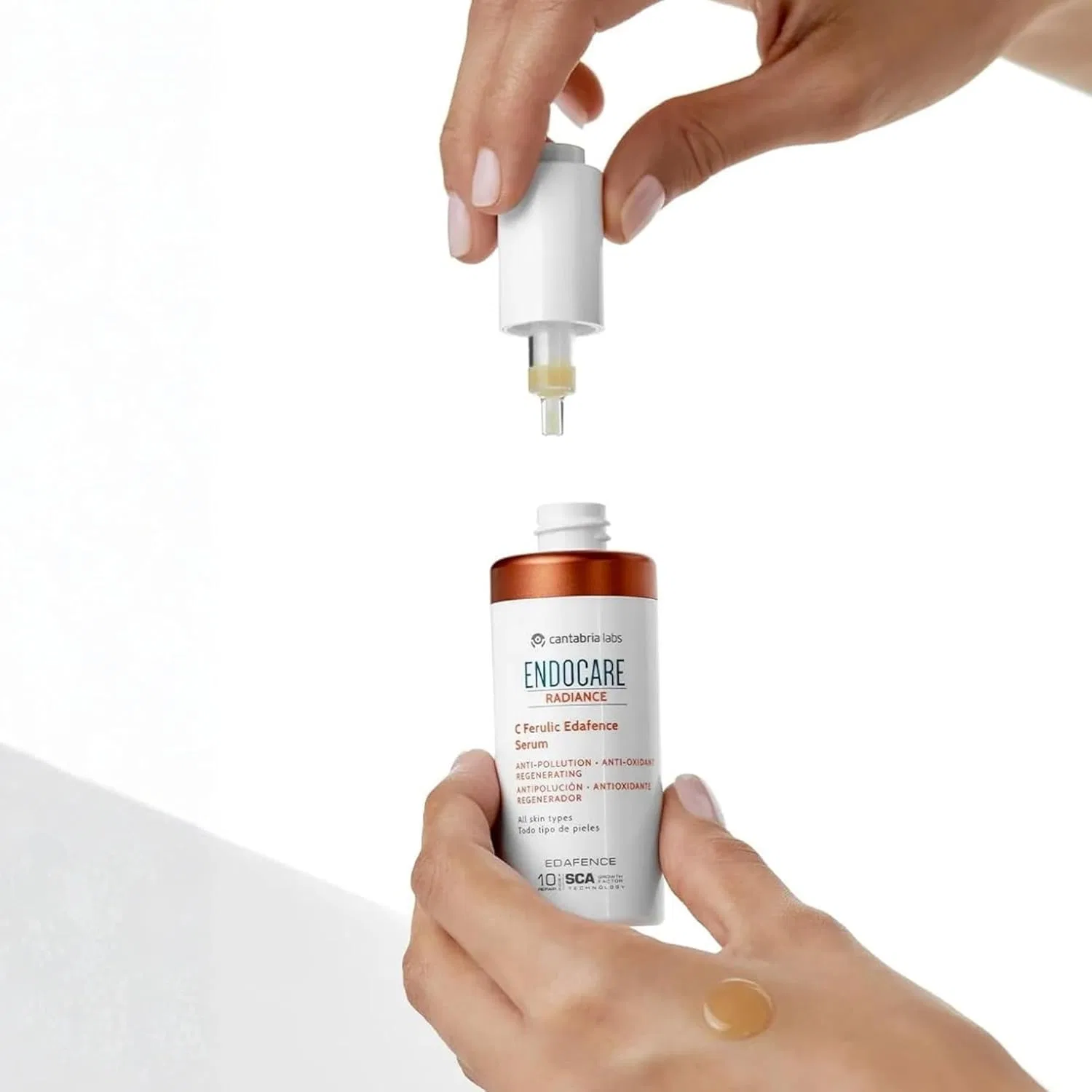 Сыворотка Endocare — Антивозрастная «C Ferulic Edafence Serum» от — фото 4