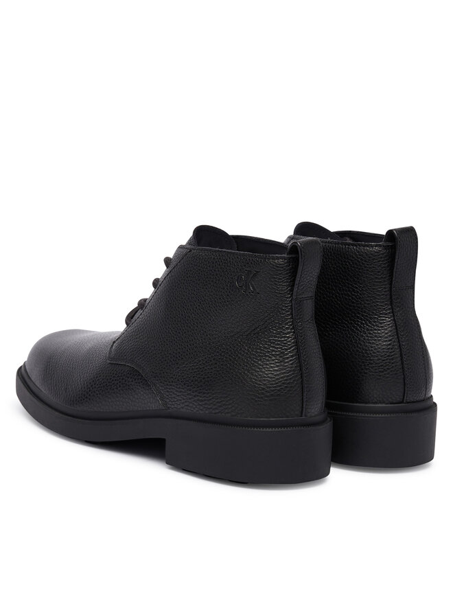 Ботильоны Dress Lug Desert Boot Lth YM0YM01427 Calvin Klein, черный — фото 3