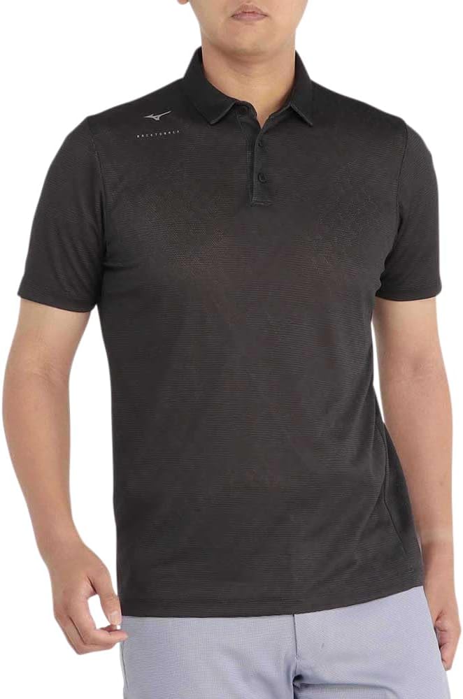 

Рубашка Mizuno Nexlite, мужская поло с коротким рукавом, чрезвычайно легкая, охлаждающая, влагоотводящая, быстросохнущая, эластичная и обеспечивающая свободу движений, E2MAB004, черный