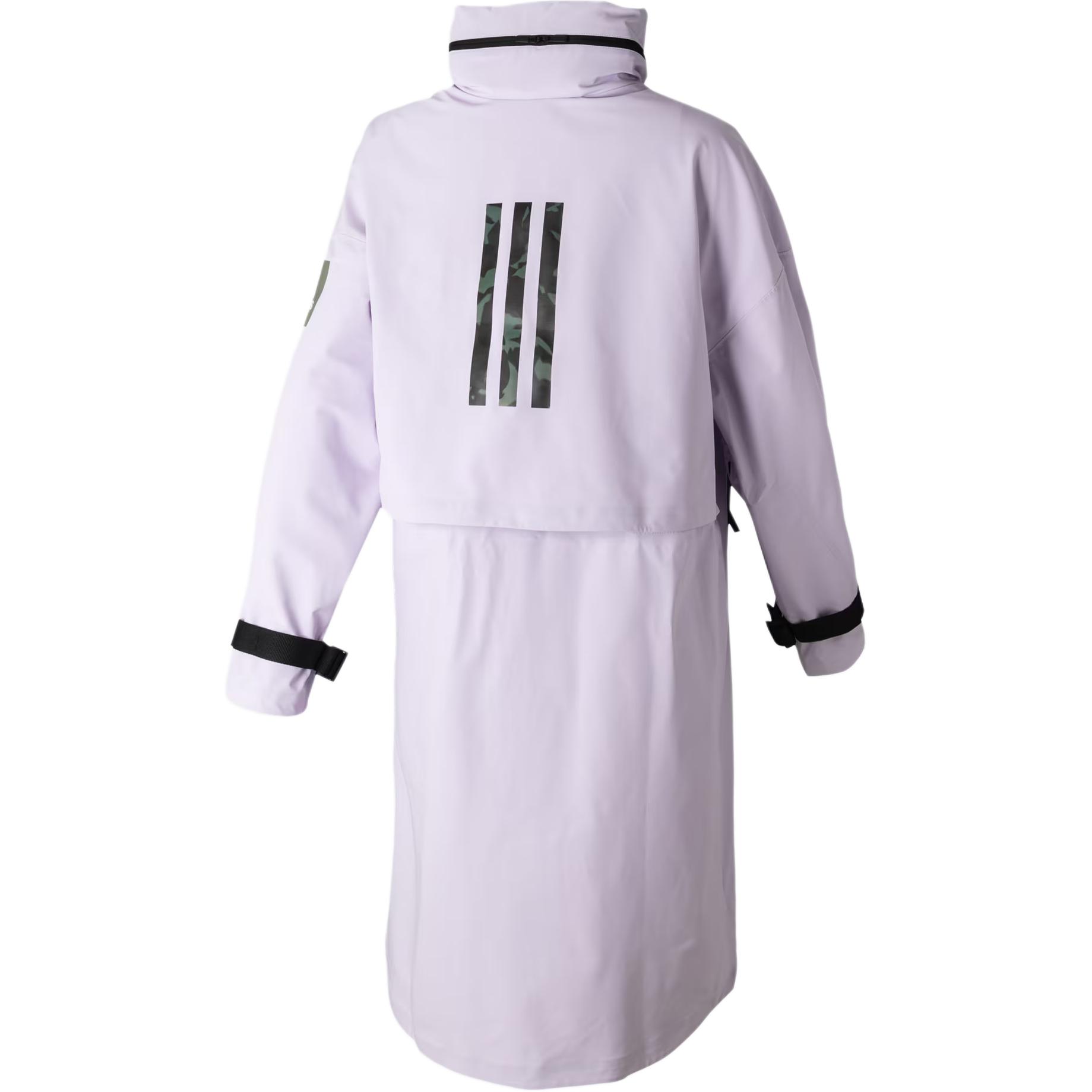 Adidas Куртка женская светло-фиолетовая разноцветная, Light Purple/Multicolor — фото 3