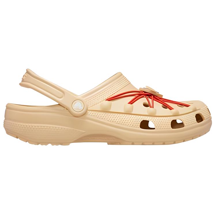 Crocs Клоги унисекс коричнево-красные, цвет Brown Red — фото 2