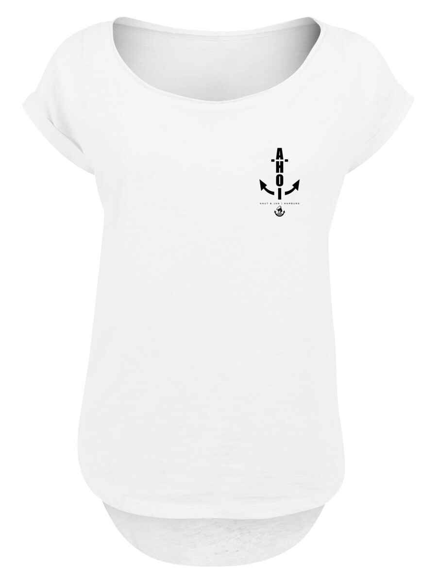 

Футболка F4NT4STIC Shirt Ahoi Anker Knut & Jan Hamburg, белый