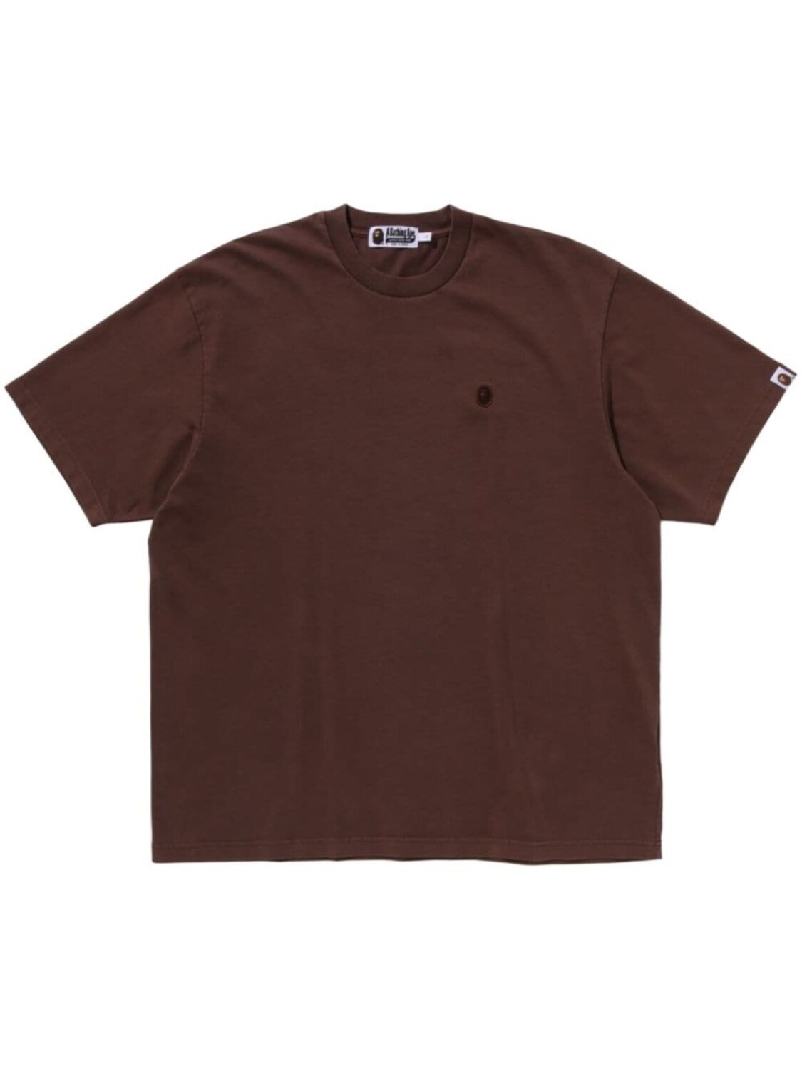 

A Bathing Ape футболка с аппликацией Ape Head, коричневый