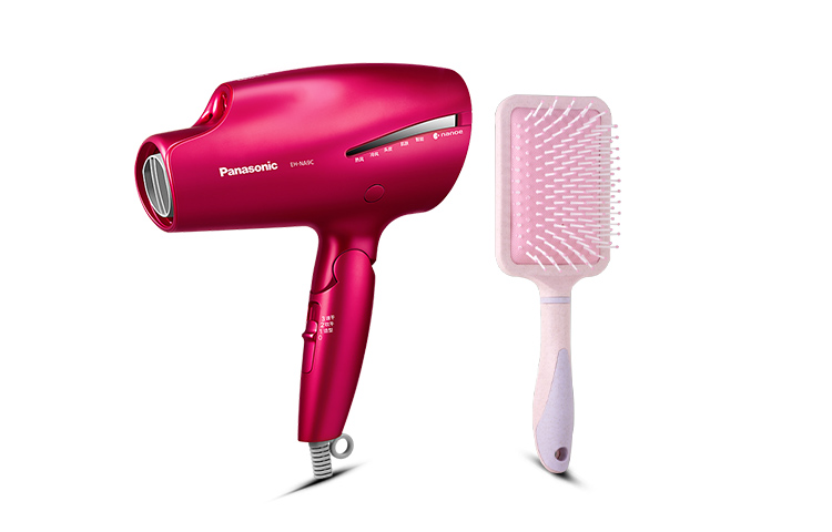 

Фен EH-NA9C 1800W с отрицательными ионами для ухода за волосами Panasonic, Dark Red