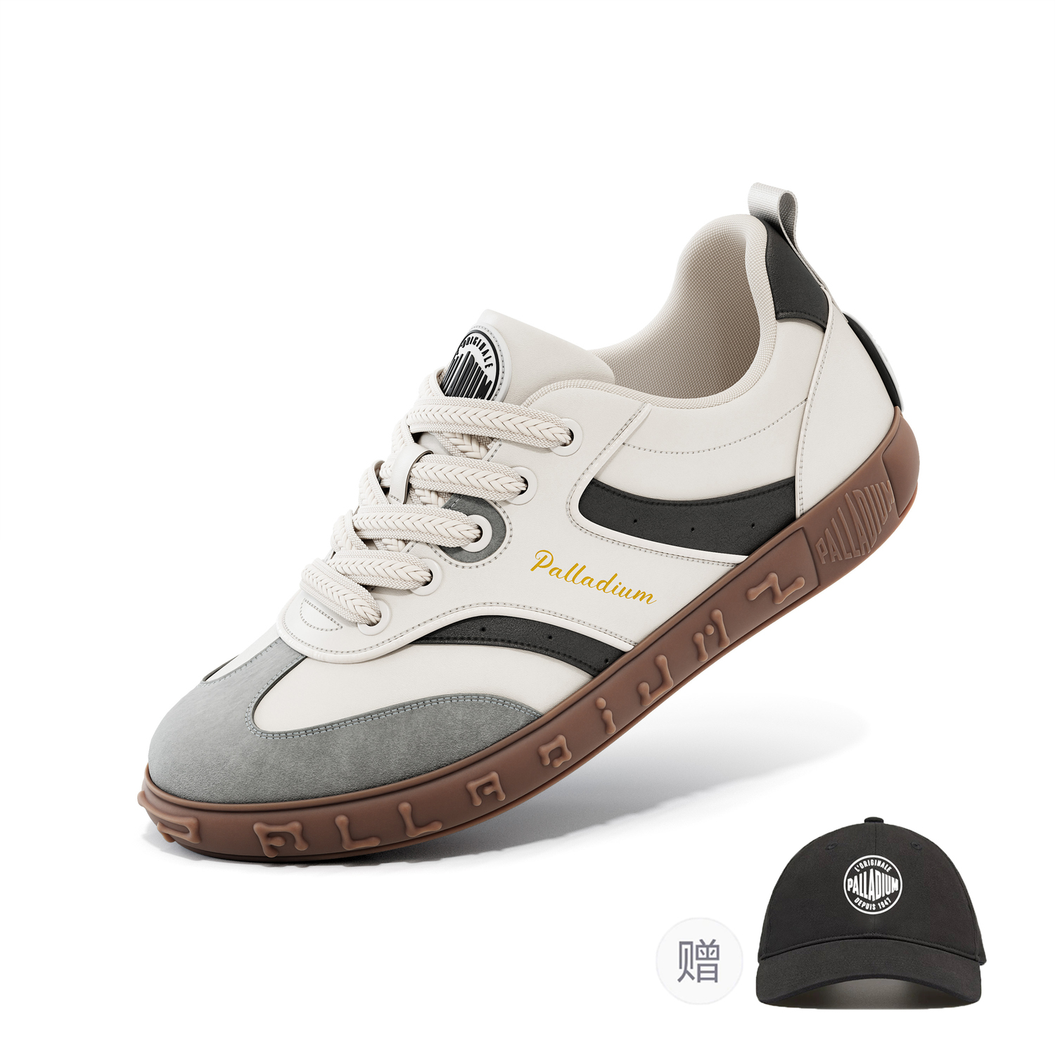 

Palladium Низкие немецкие армейские кеды унисекс имбирно-желтые, цвет Ginger Yellow