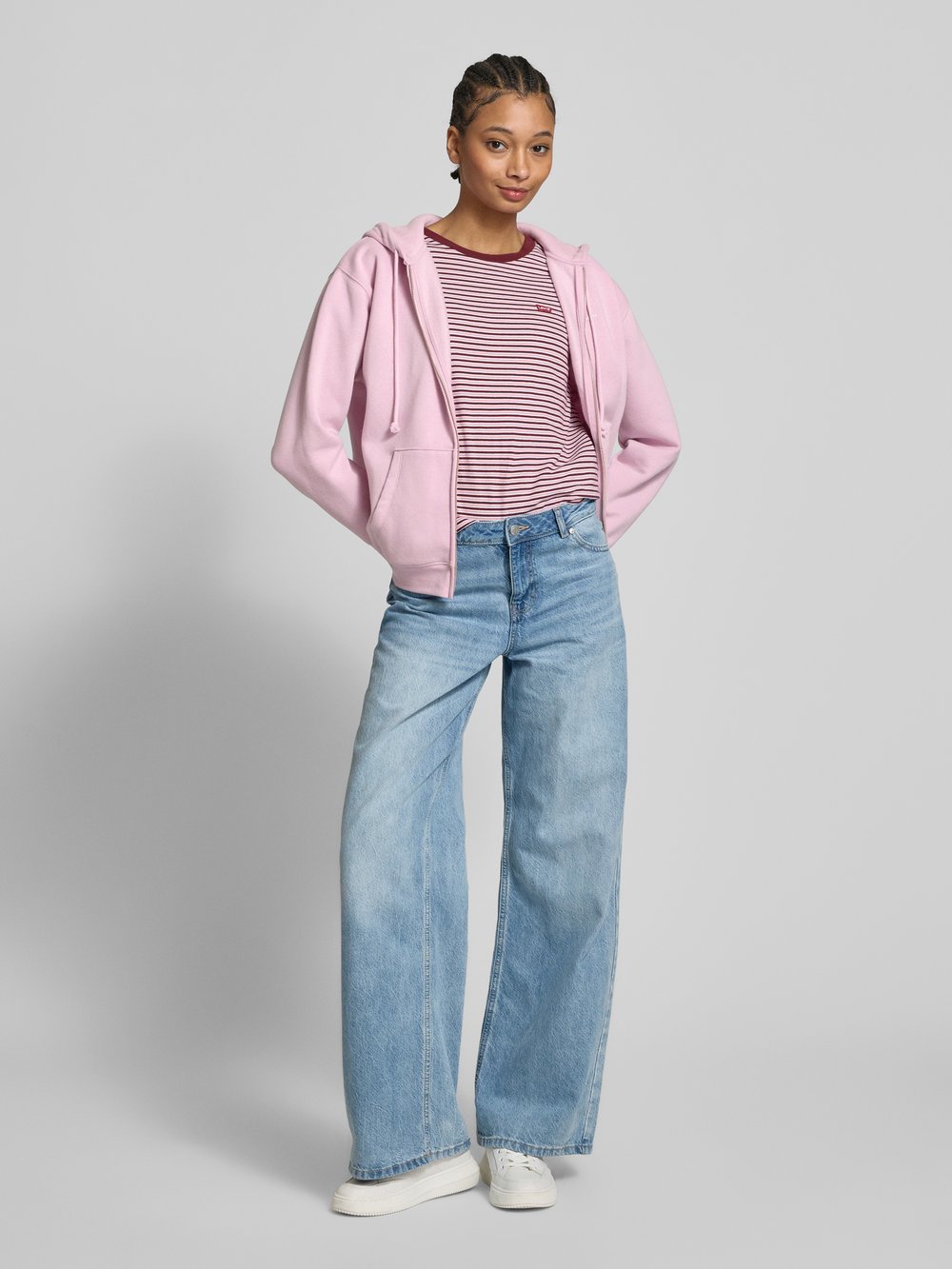 

Толстовка с этикеткой, модель «EVERYDAY» Levi's, фиолетовый