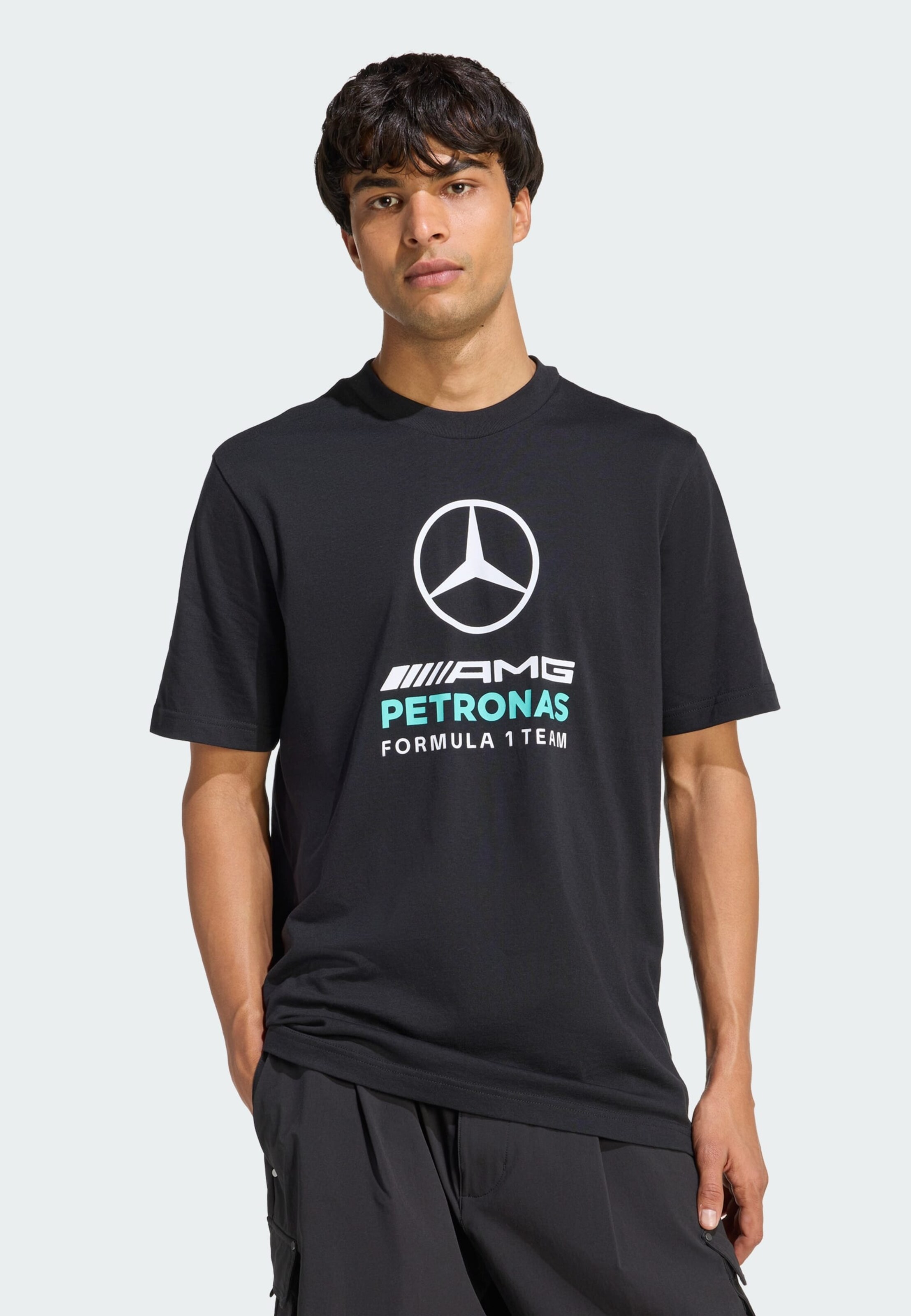 Adidas Performance Футболка Performance 'Mercedes-AMG Petronas Formula 1 Team DNA' черная — фото 2