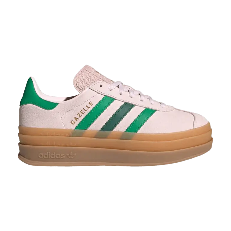 

Кроссовки adidas Gazelle Bold J 'Almost Pink Court Green', розовый