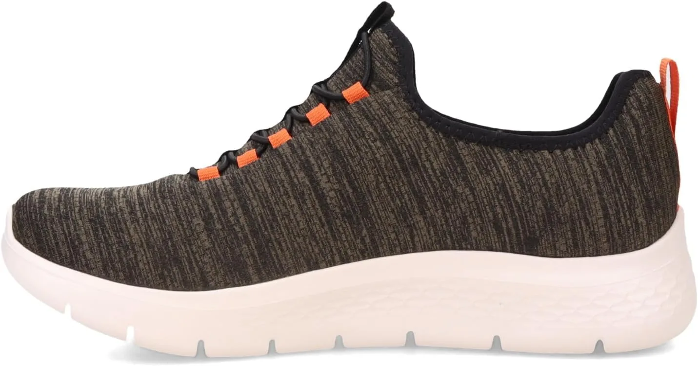 Мужские спортивные кроссовки Skechers Gowalk Flex с воздушной подушкой без шнурков, черный — фото 4
