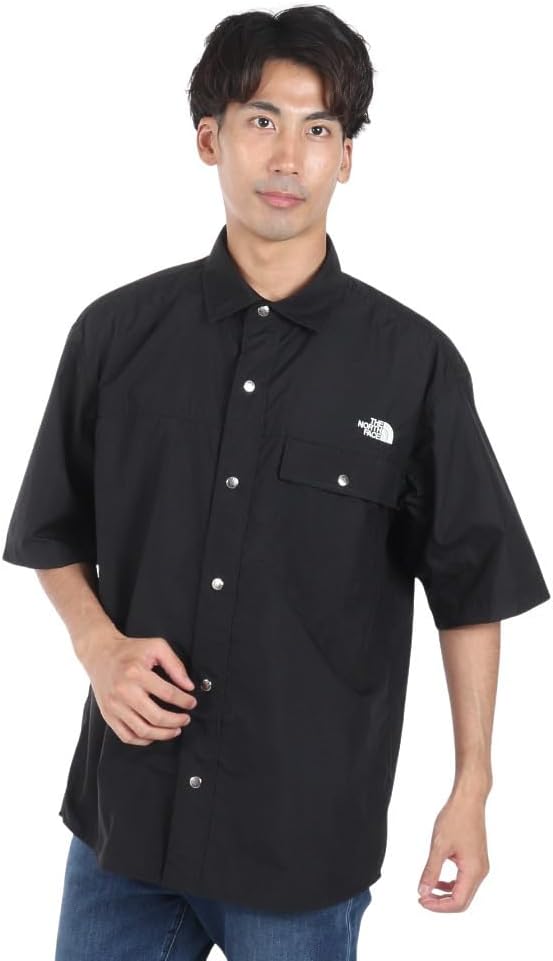 

Мужская футболка с коротким рукавом The North Face Nuptse, водоотталкивающая, с защитой от электростатического разряда, черный