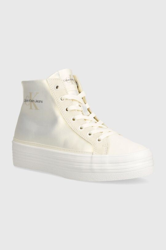 

Кроссовки BOLD VULC FLATF Mid MIX ML MTR Calvin Klein Jeans, бежевый