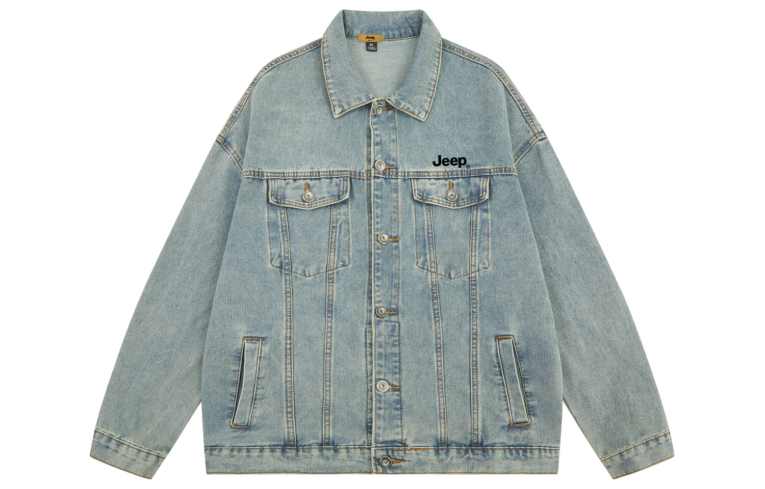 

Джинсовая куртка унисекс Jeep, цвет Denim Blue, Синий, Джинсовая куртка унисекс Jeep, цвет Denim Blue