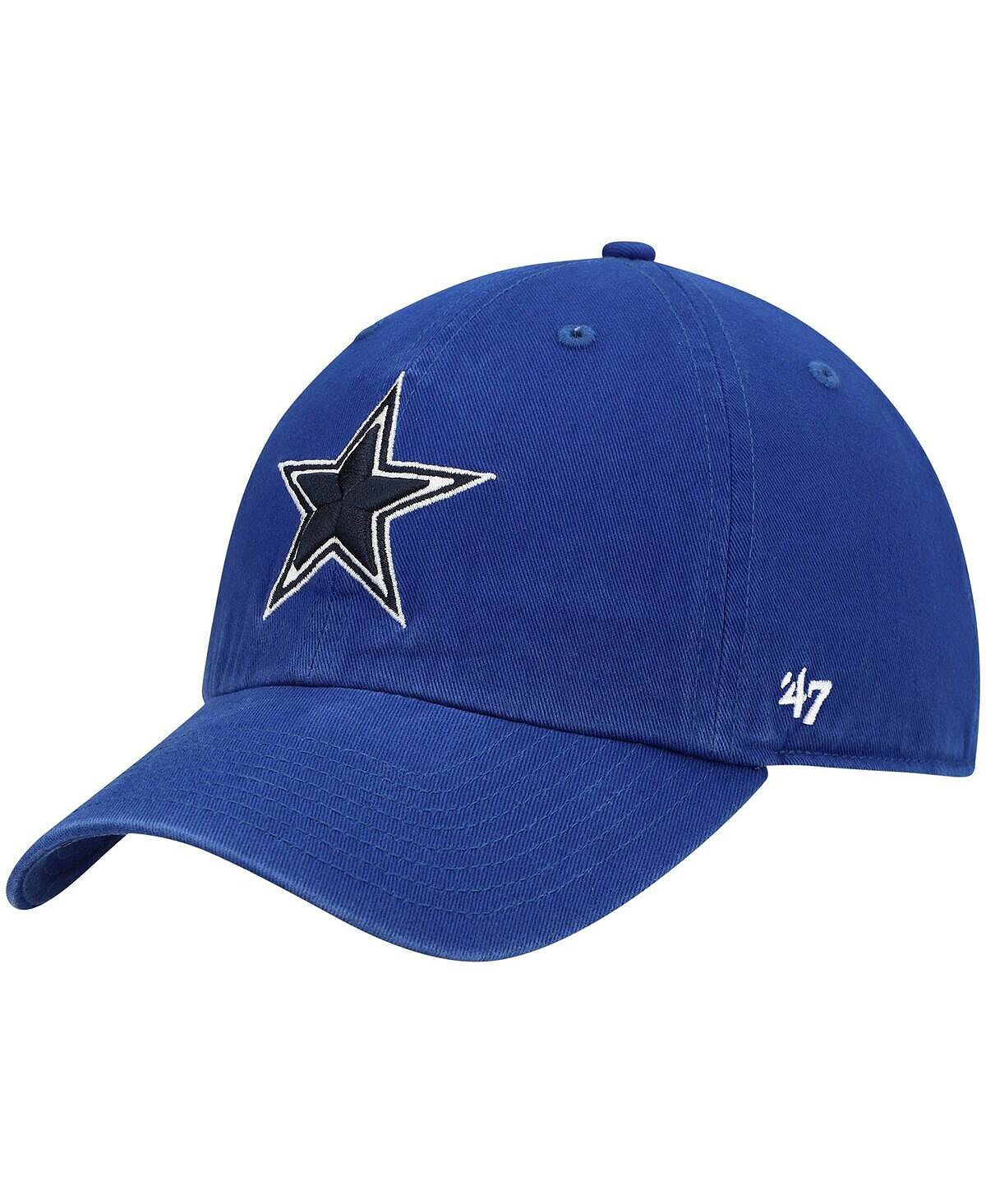 

Мужская бейсболка Royal Dallas Cowboys Primary Clean Up '47 Brand
