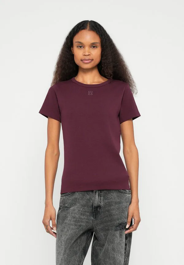 

Базовая футболка делорис Hugo, Dark Purple, Фиолетовый, Базовая футболка делорис Hugo, Dark Purple