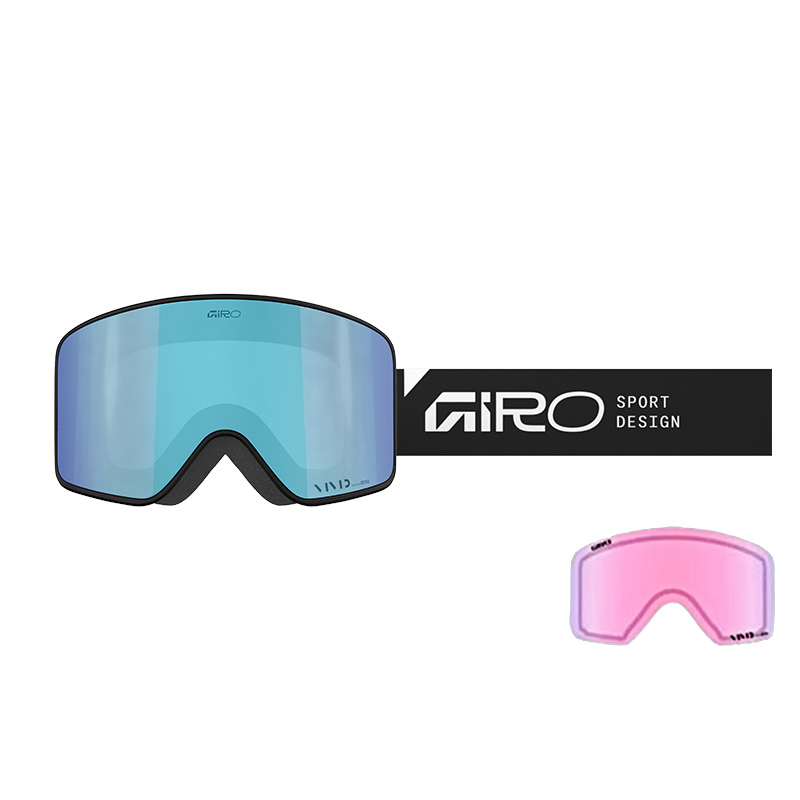 

Антизапотевающие ветрозащитные унисекс лыжные очки METHOD GIRO, [26 new arrival]синий lens with белый logo, main 24% , secondary 58%