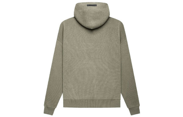 Толстовка fw21 knit hoodie 'pistachio' Fear Of God Essentials, зеленый — фото 3
