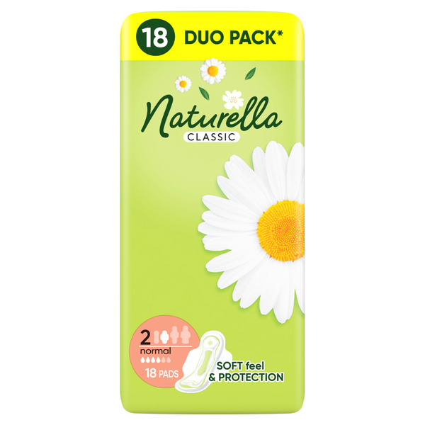 

Гигиенические прокладки, 18 шт./1 упаковка. Naturella Classic