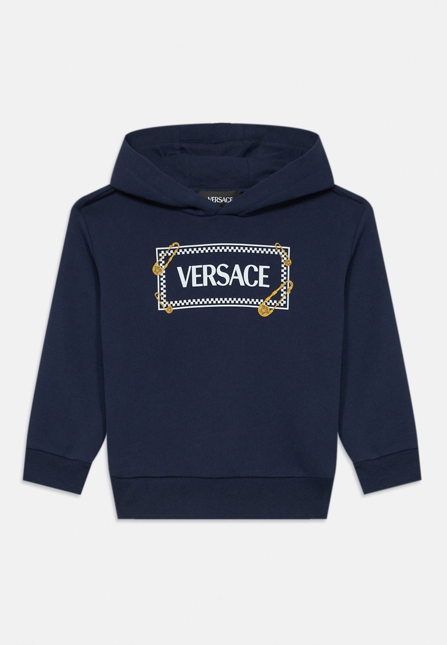 

Худи Versace VINTAGE LOGO PINNED KIDS PRINT UNISEX, Navy/Ivory Gold-Coloured/Blue