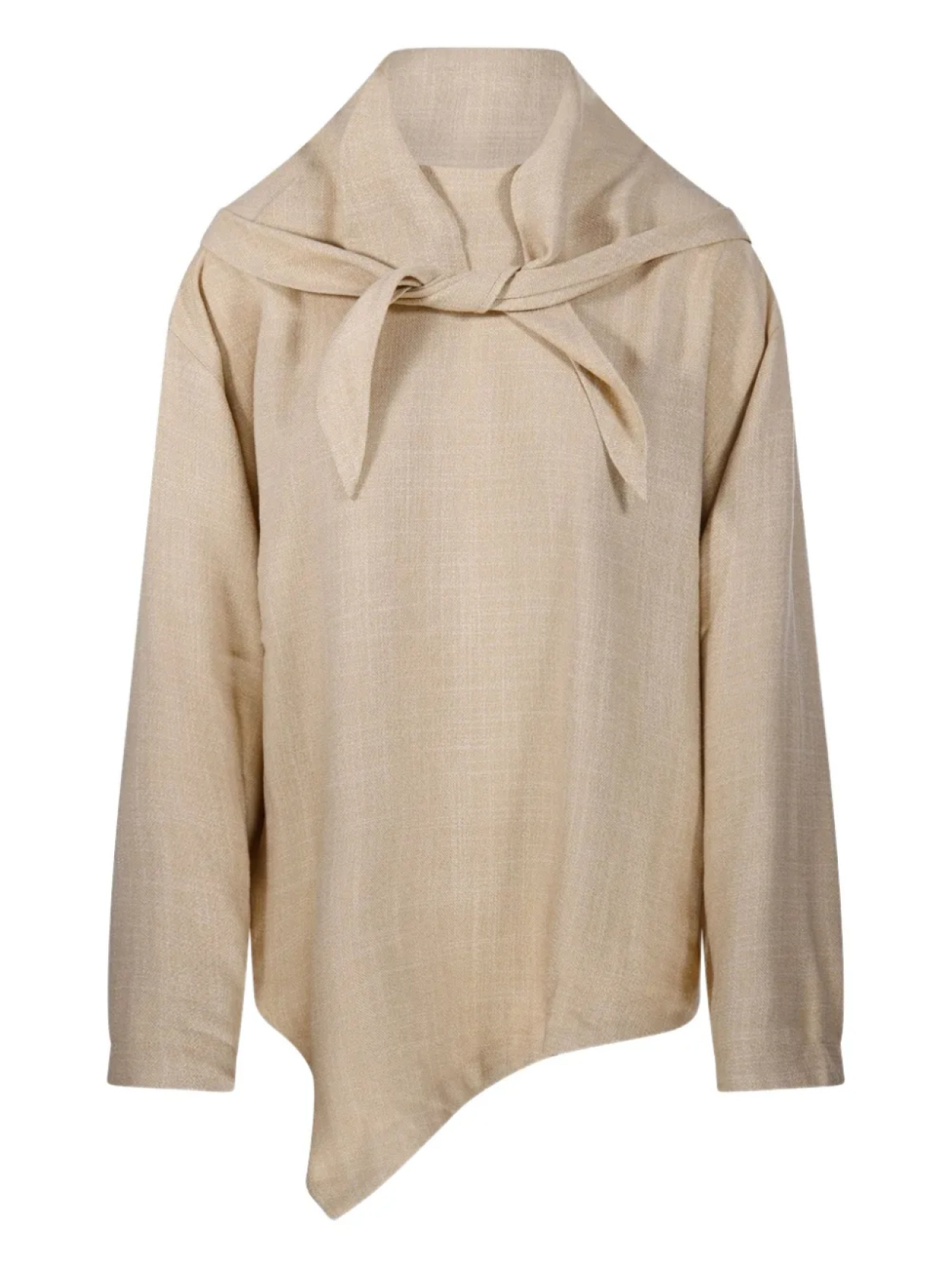 

Топ Studio Nicholson hooded top, нейтральный