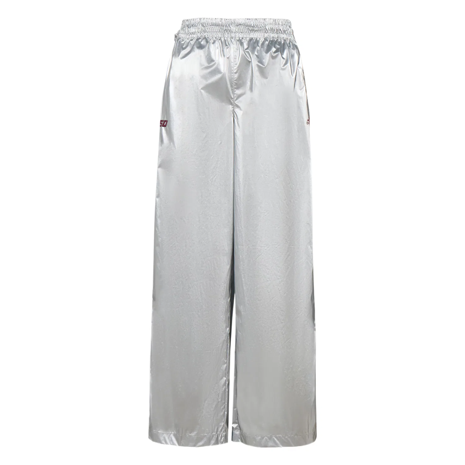 Брюки женские повседневные Metallic Silver, прямые, средней посадки Adidas