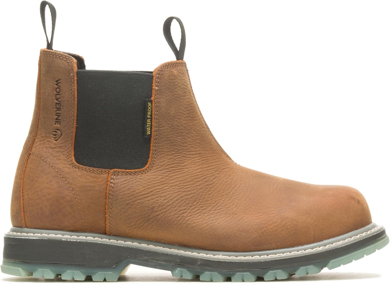 

Мужские ботинки Wolverine Floorhand LX водонепроницаемые с металлическим носком Romeo, Sudan Brown