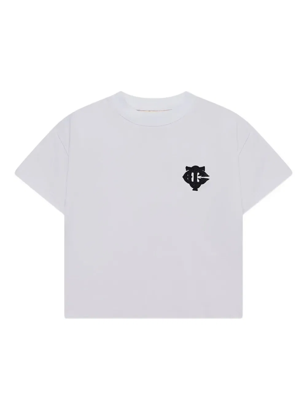Футболка с вышитым логотипом The Couture Club Kids, белый